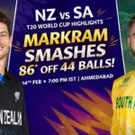 NZ vs SA Highlights