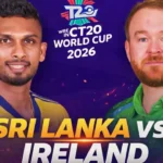 Sri Lanka vs Ireland, ICC T20 World Cup 2026