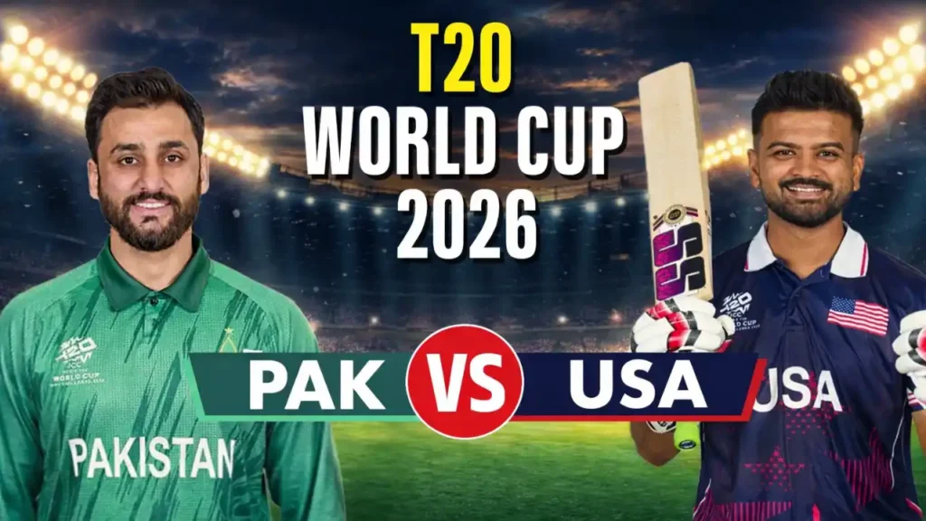Pakistan vs USA T20 World Cup Highlights