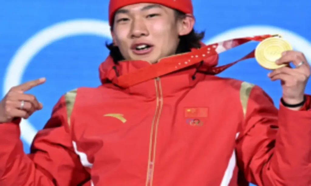 Su Yiming snowboard slopestyle gold medal Winter Olympics 2026