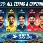 IPL 2026 Full List of All Teams and Captains